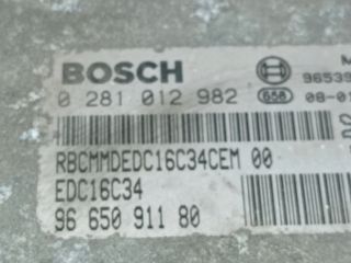 bontott FIAT SCUDO Motorvezérlő