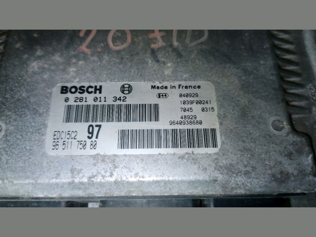 bontott FIAT SCUDO Motorvezérlő