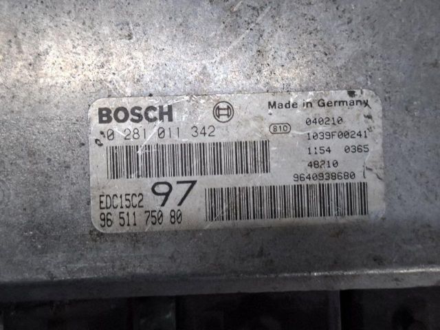 bontott FIAT SCUDO Motorvezérlő