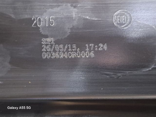 bontott FIAT SCUDO Hátsó Lökhárító Merevítő (Fém)