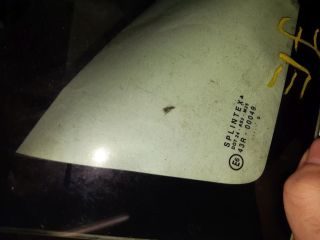 bontott FIAT SCUDO Jobb első Fixüveg (Ajtóban)