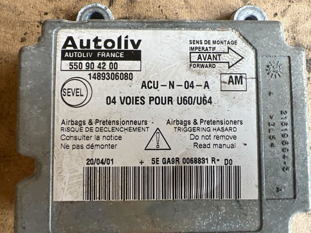 bontott FIAT SCUDO Légzsák Elektronika