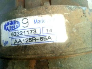 bontott FIAT SEICENTO Generátor