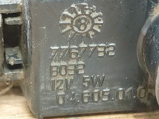 bontott FIAT SEICENTO Hátsó Rendszámtábla Világítás