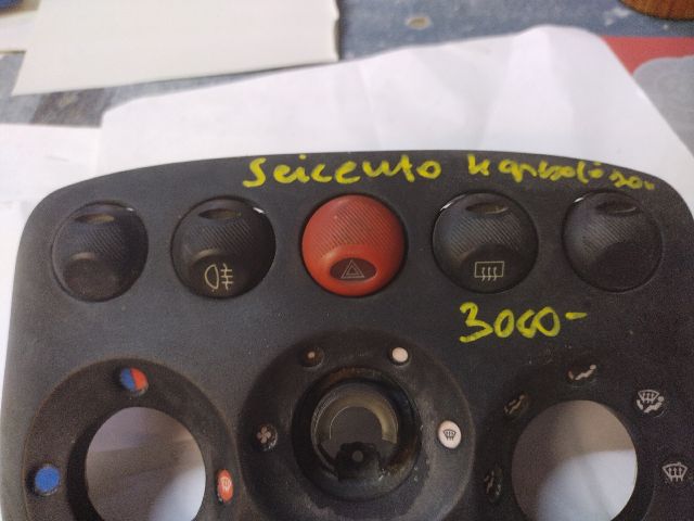 bontott FIAT SEICENTO Vészvillogó Kapcsoló