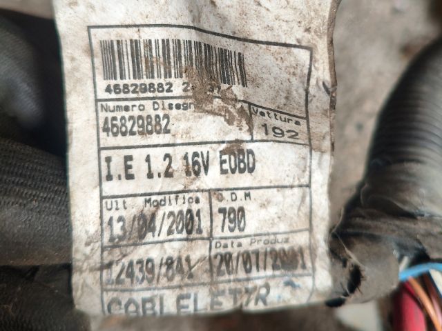 bontott FIAT STILO Motor Kábelköteg