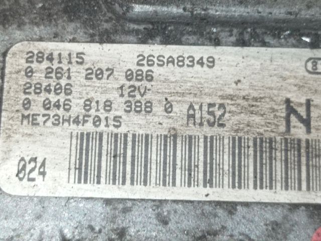 bontott FIAT STILO Motorvezérlő