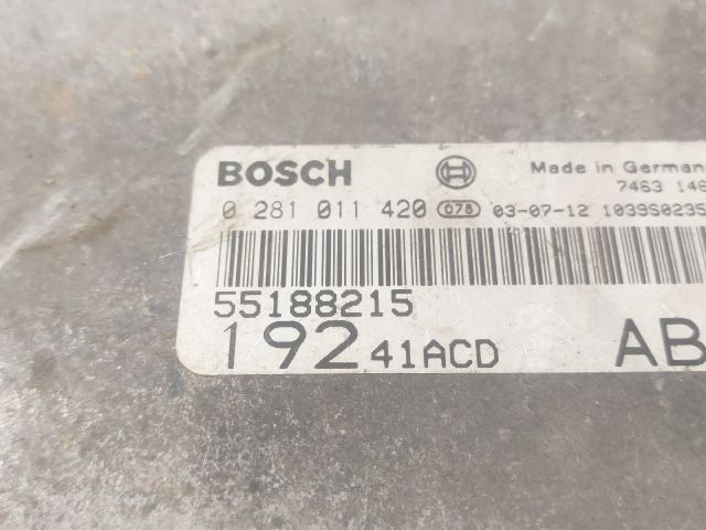 bontott FIAT STILO Motorvezérlő