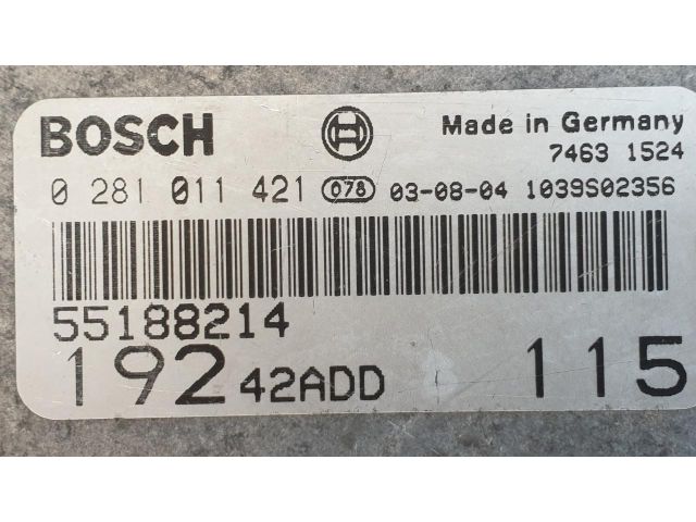 bontott FIAT STILO Motorvezérlő