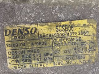 bontott FIAT STILO Klímakompresszor