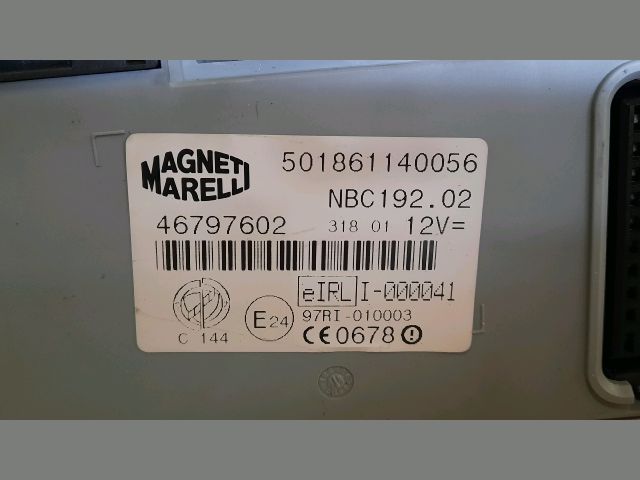 bontott FIAT STILO Komfort Elektronika