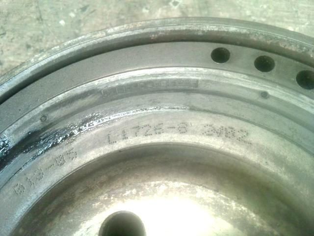 bontott FIAT STILO Főtengely Szíjtárcsa