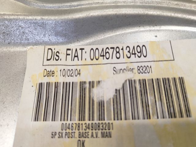 bontott FIAT STILO Bal hátsó Ablakemelő Szerkezet (Mechanikus)