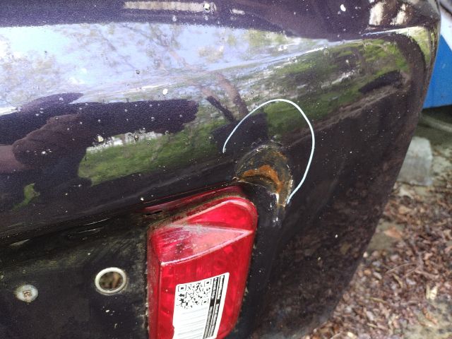 bontott FIAT STILO Csomagtérajtó (Üres lemez)