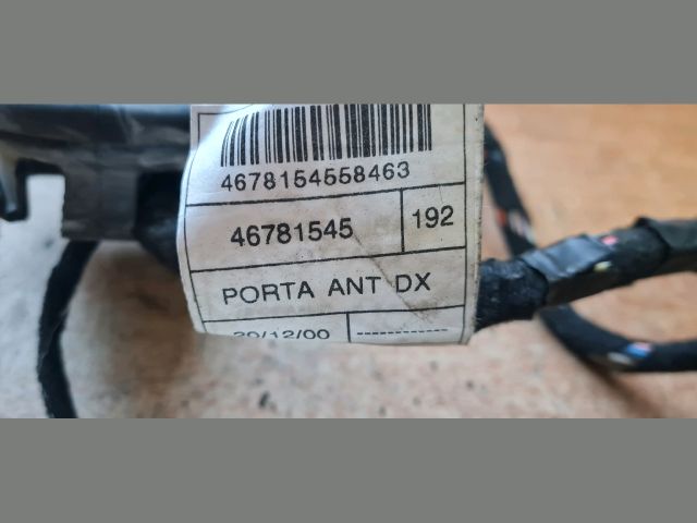 bontott FIAT STILO Jobb első Ajtó Kábelköteg