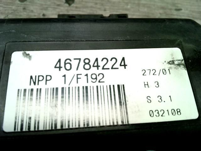 bontott FIAT STILO Jobb első Ajtó Vezérlőegység