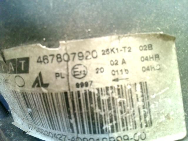 bontott FIAT STILO Jobb Fényszóró