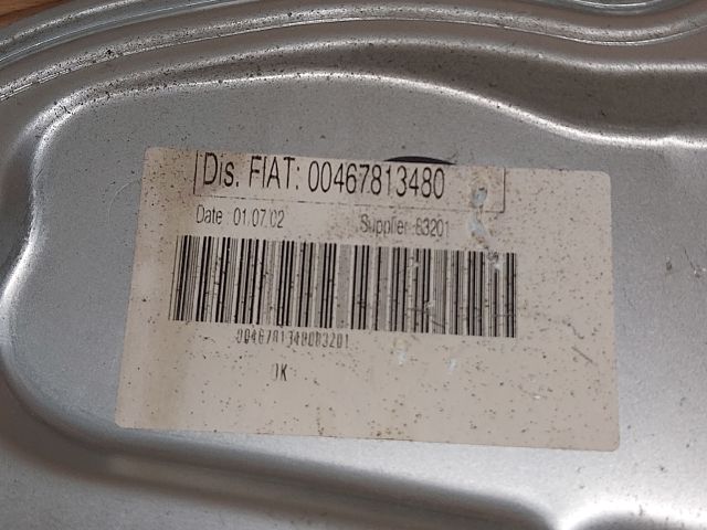 bontott FIAT STILO Jobb hátsó Ablakemelő Szerkezet (Mechanikus)