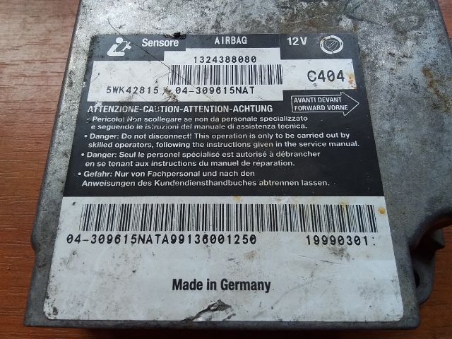 bontott FIAT STILO Légzsák Elektronika