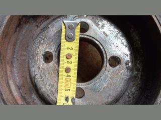 bontott FIAT STRADA Főtengely Szíjtárcsa