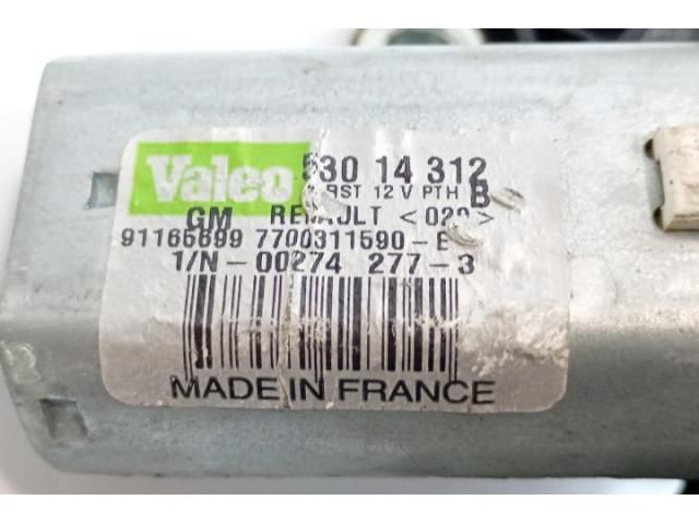 bontott FIAT TALENTO Hátsó Ablaktörlő Motor