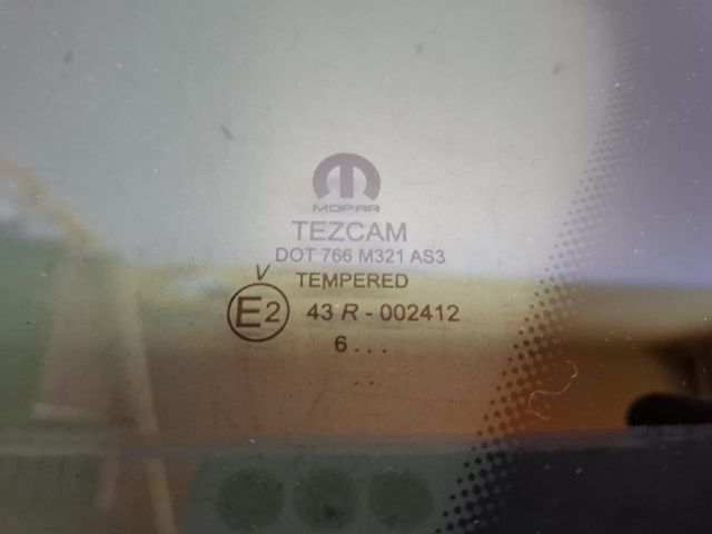 bontott FIAT TIPO Bal hátsó Fixüveg (Ajtóban)