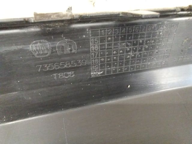 bontott FIAT TIPO Hátsó Lökhárító Alsó (Műanyag)