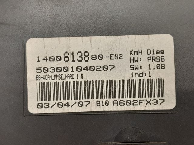 bontott FIAT ULYSSE Kilométeróra