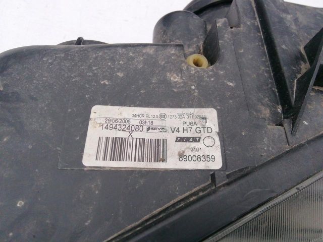 bontott FIAT ULYSSE Bal Fényszóró