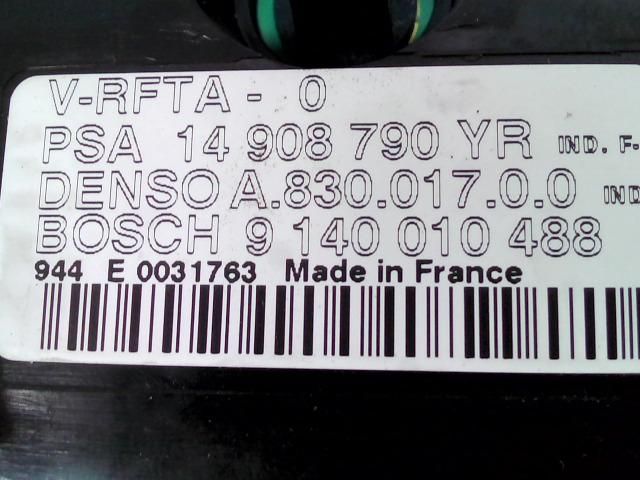 bontott FIAT ULYSSE Fűtéskapcsoló