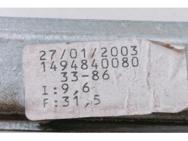 bontott FIAT ULYSSE Jobb hátsó Ablakemelő Szerkezet (Elektromos)