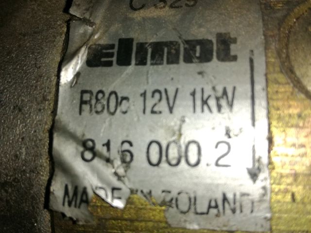 bontott FIAT UNO Önindító