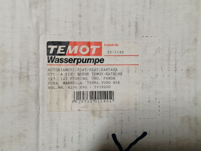 bontott FIAT UNO Vízpumpa