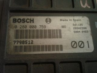 bontott FIAT UNO Motorvezérlő