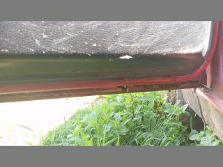 bontott FIAT UNO Bal első Ajtó (Üres lemez)