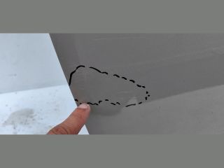 bontott FORD B-MAX Bal első Ajtó (Üres lemez)