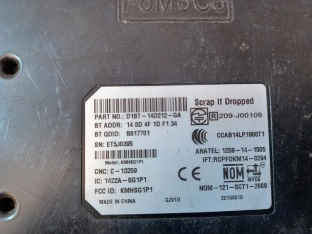 bontott FORD B-MAX Bluetooth Elektronika