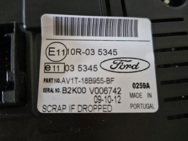 bontott FORD B-MAX Multifunkciós Kijelző