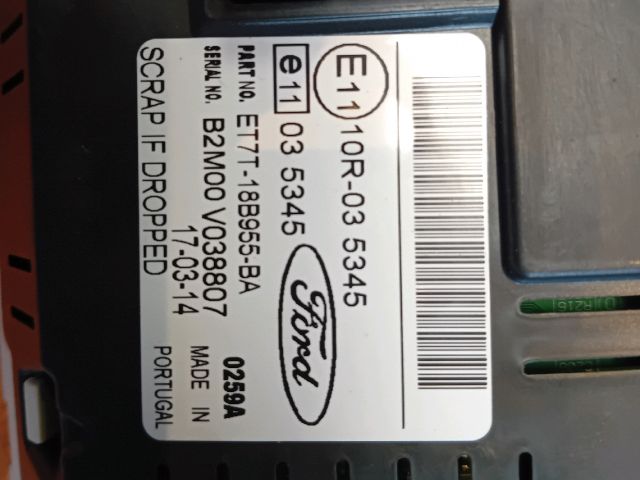 bontott FORD B-MAX Multifunkciós Kijelző