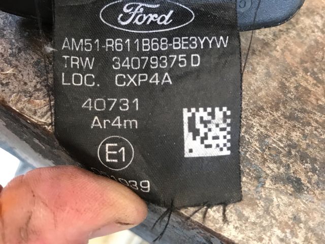 bontott FORD C-MAX II Hátsó középső Biztonsági Öv Csat