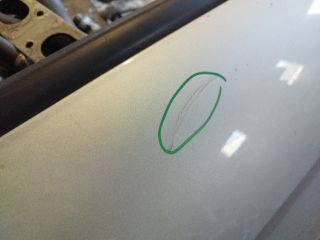 bontott FORD C-MAX II Jobb hátsó Ajtó (Üres lemez)