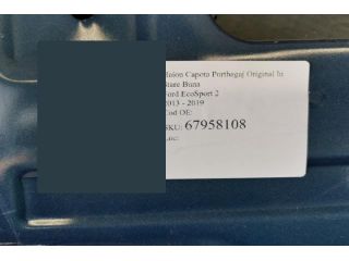 bontott FORD ECOSPORT Csomagtérajtó (Üres lemez)