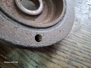 bontott FORD ESCORT Főtengely Szíjtárcsa