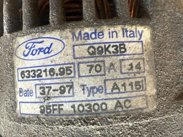 bontott FORD ESCORT Generátor