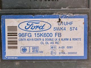 bontott FORD ESCORT Komfort Elektronika