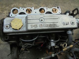 bontott FORD FIESTA III Motor (Fűzött blokk hengerfejjel)