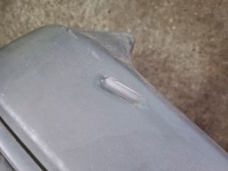 bontott FORD FIESTA III Első Lökhárító (Üresen)