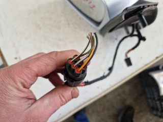 bontott FORD FIESTA IV Bal Visszapillantó Tükör (Elektromos)