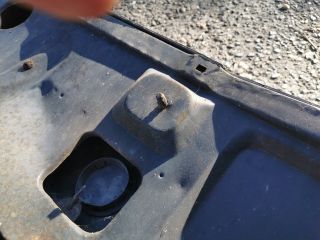 bontott FORD FIESTA IV Hátsó Lökhárító (Részeivel)