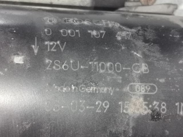 bontott FORD FIESTA V Önindító